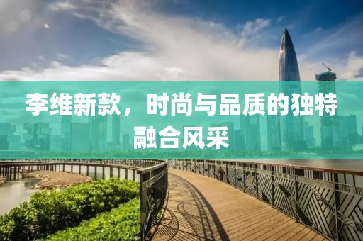 李维新款，时尚与品质的独特融合风采