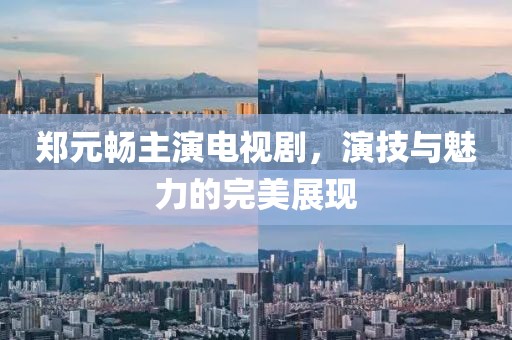 郑元畅主演电视剧，演技与魅力的完美展现