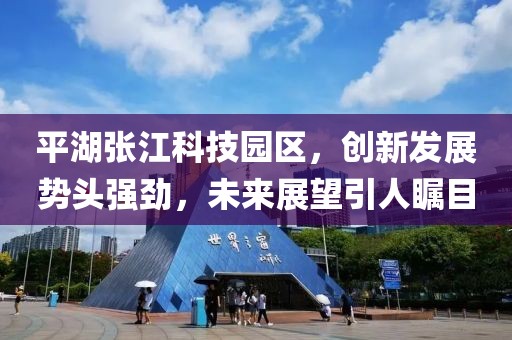 平湖张江科技园区，创新发展势头强劲，未来展望引人瞩目