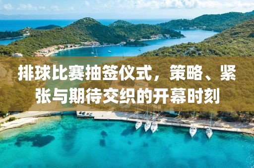 排球比赛抽签仪式，策略、紧张与期待交织的开幕时刻
