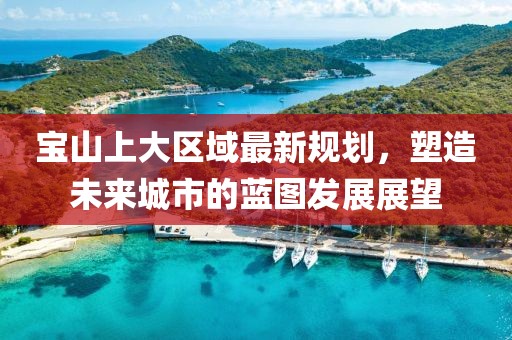 宝山上大区域最新规划，塑造未来城市的蓝图发展展望