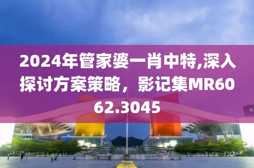 2024年管家婆一肖中特,深入探讨方案策略，影记集MR6062.3045