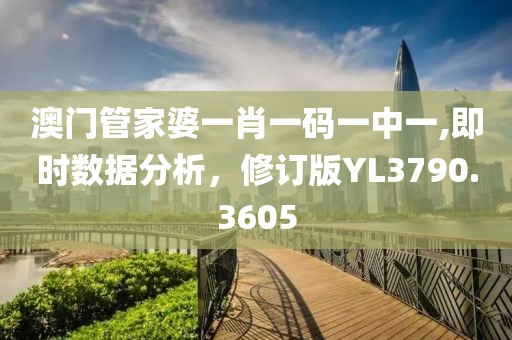 澳门管家婆一肖一码一中一,即时数据分析，修订版YL3790.3605