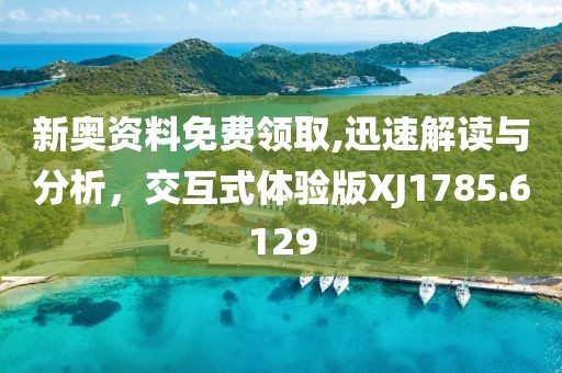 新奥资料免费领取,迅速解读与分析，交互式体验版XJ1785.6129