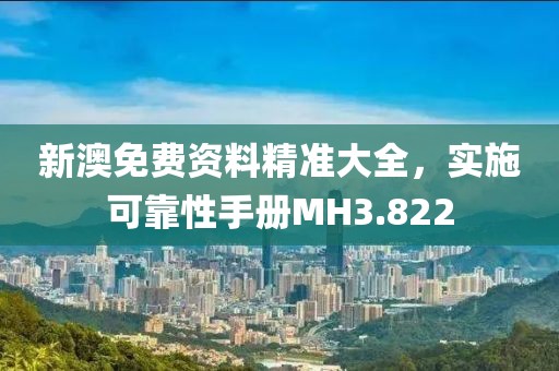 新澳免费资料精准大全，实施可靠性手册MH3.822