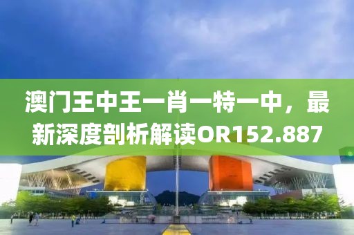 澳门王中王一肖一特一中，最新深度剖析解读OR152.887