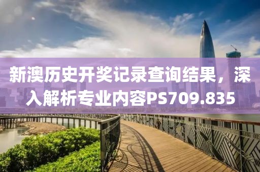 新澳历史开奖记录查询结果，深入解析专业内容PS709.835