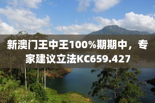 新澳门王中王100%期期中，专家建议立法KC659.427