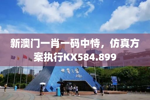 新澳门一肖一码中恃，仿真方案执行KX584.899