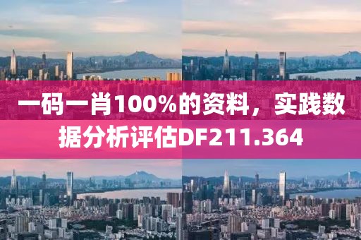 一码一肖100%的资料，实践数据分析评估DF211.364