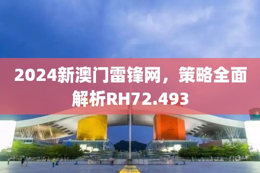 2024新澳门雷锋网，策略全面解析RH72.493