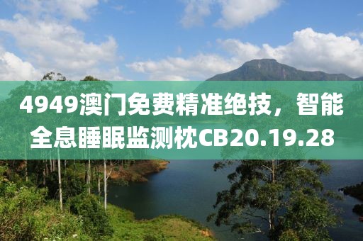 4949澳门免费精准绝技，智能全息睡眠监测枕CB20.19.28
