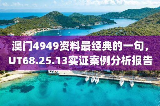 澳门4949资料最经典的一句，UT68.25.13实证案例分析报告