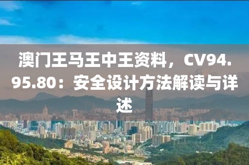 澳门王马王中王资料，CV94.95.80：安全设计方法解读与详述