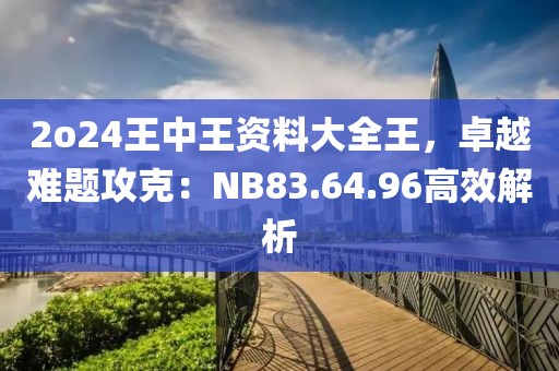 2o24王中王资料大全王，卓越难题攻克：NB83.64.96高效解析