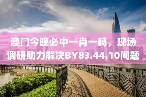 澳门今晚必中一肖一码，现场调研助力解决BY83.44.10问题