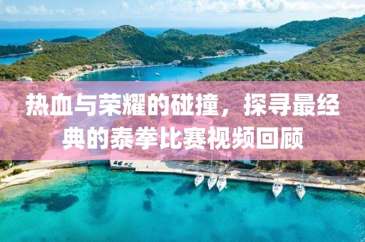 热血与荣耀的碰撞，探寻最经典的泰拳比赛视频回顾