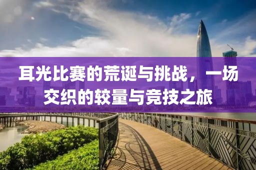 耳光比赛的荒诞与挑战，一场交织的较量与竞技之旅