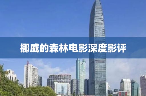 挪威的森林电影深度影评