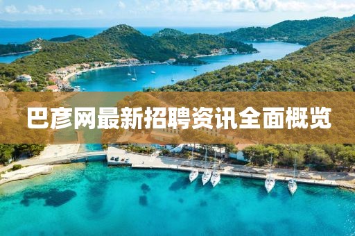 巴彦网最新招聘资讯全面概览
