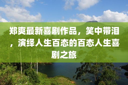 郑爽最新喜剧作品，笑中带泪，演绎人生百态的百态人生喜剧之旅