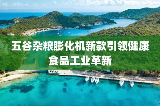 五谷杂粮膨化机新款引领健康食品工业革新