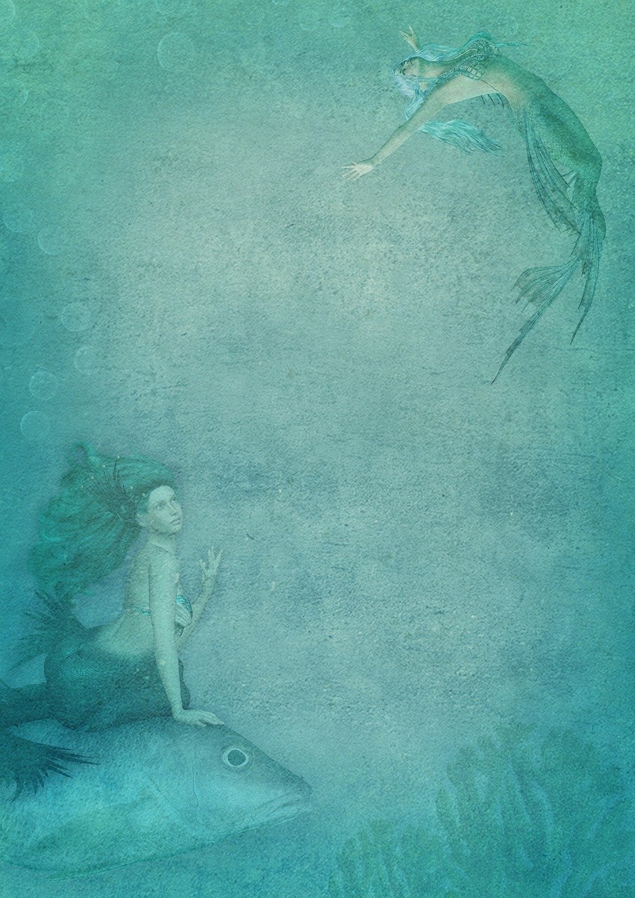 动漫中的鱼，海洋幻想与现实交织的奇幻魅力